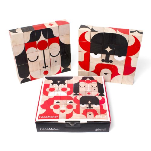 FaceMaker - Jeu de cubes en bois